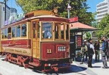 Unique among the Christchurch Tram fleet, "The Boxcar" follows the heritage route connecting landmarks and attractions in the city centre.