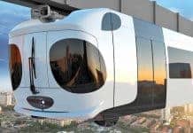 China's first monorail, Chengdu's new Sky Train features a Great Panda-inspired design.