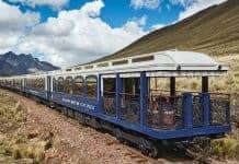 The Belmond Andean Explorer operates luxury tours through the Peruvian Andes.