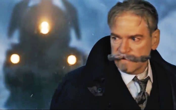 Frame from the official movie trailer for Murder on the Orient Express (1974).