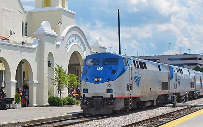 Amtrak Silver Meteor in Orlando.