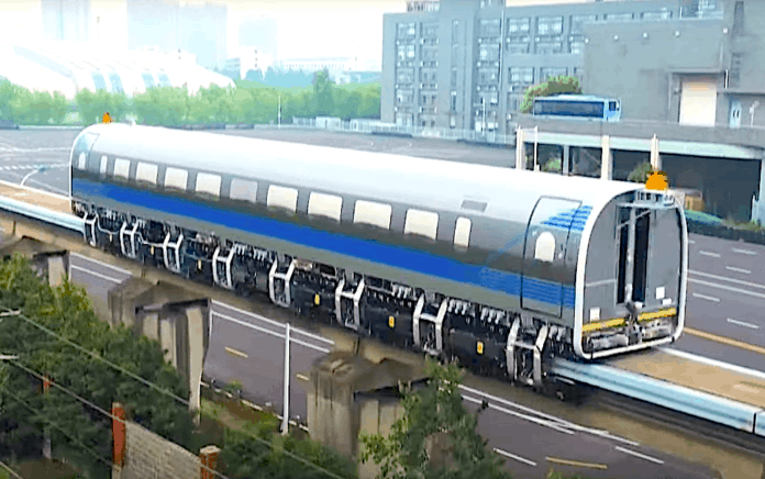 Ultra-high-speed maglev prototype