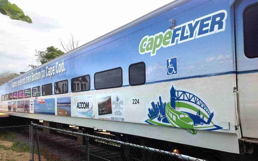 MBTA CapeFlyer launches its Boston - Cape Cod summer season on Memorial Day Weekend.