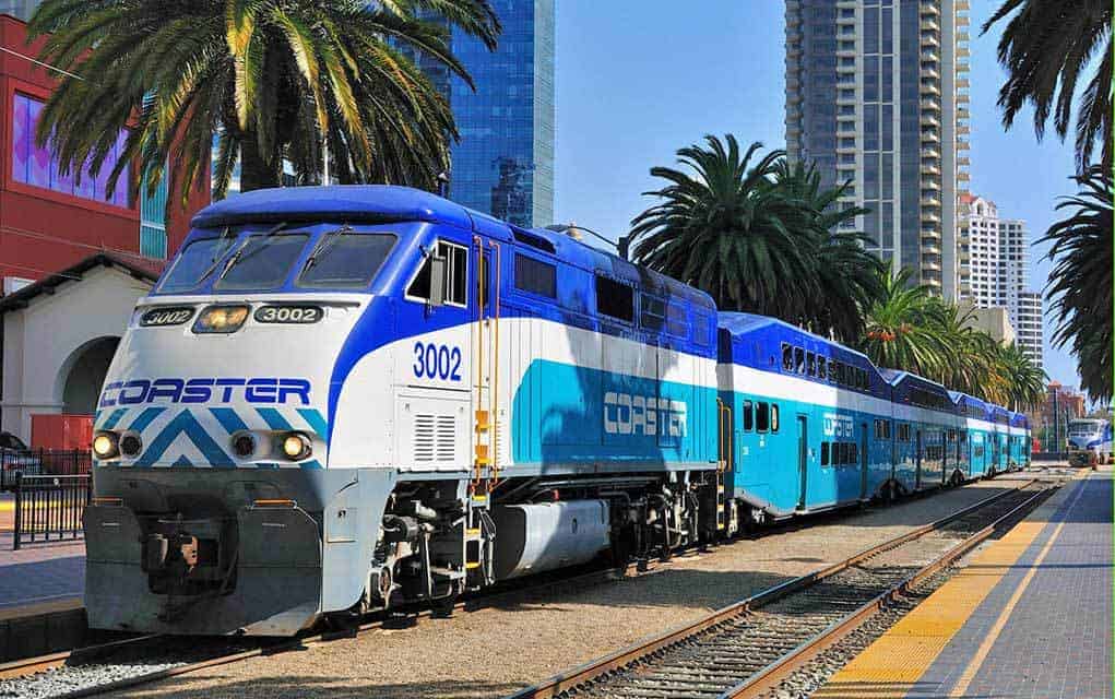 train travel california