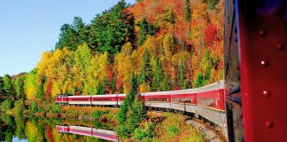 Ontario's Agawa Canyon Tour Train traces the scenic Algoma Country route that inspired Canada's Group of Seven a century ago.