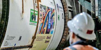 Tunneling has begun on the Los Angles Metro's Purple Line extension.