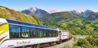 Kiwi Rail's scenic Coastal Pacific returns to service after being sidelined by New Zealand's 2016 earthquake.