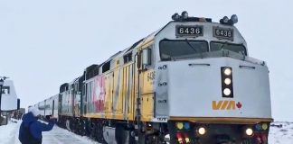 After trackbed flooding forced an 18-month closure, Canada's VIA Rail has resumed service to Churchill, Manitoba.