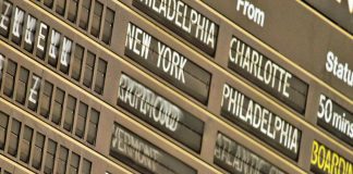 The flipping schedule board at Philadelphia's 30th Street Station will soon be just a memory