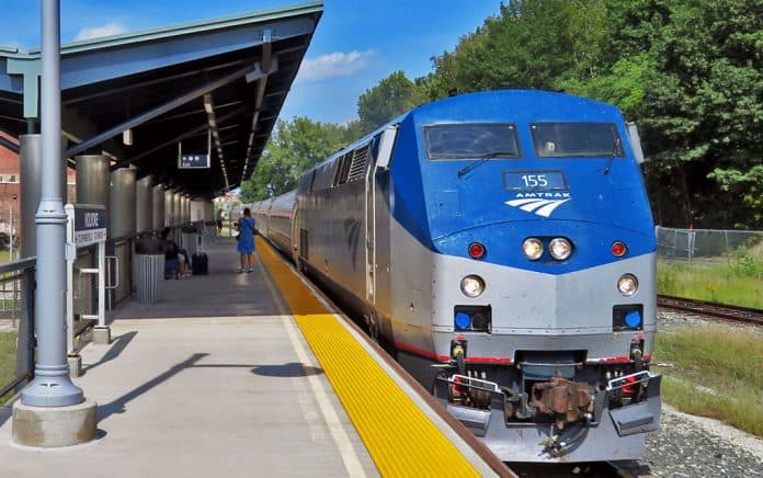 A single daily Amtrak Vermonter train currently provides the railroad's only service to Holyoke, Massachusetts and other communities north of Springfield.