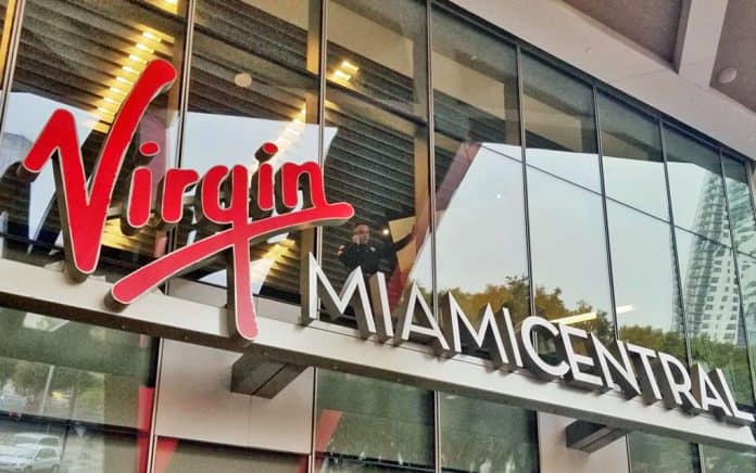 Brightline-to-Virgin rebranding has kicked off with the unveiling of Virgin MiamiCentral Station.