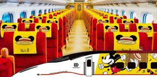 To celebrate the 90th birthday of Disney's famous mouse, Japan's JR Kyushu will operate a Mickey Mouse Shinkansen bullet train.