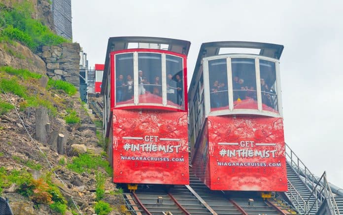 Hornblower Cruises has revived the funicular to Niagara Falls Great Gorge after a 30 year absence.