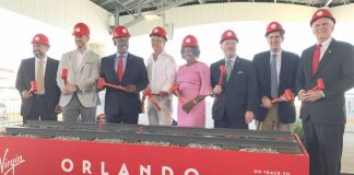Virgin Trains USA has broken ground on the project to expand passenger rail service from Miami to Orlando.