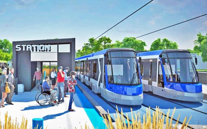 Québec City Tramway rendering