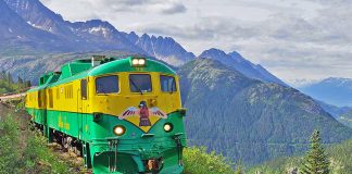 White Pass & Yukon Route train