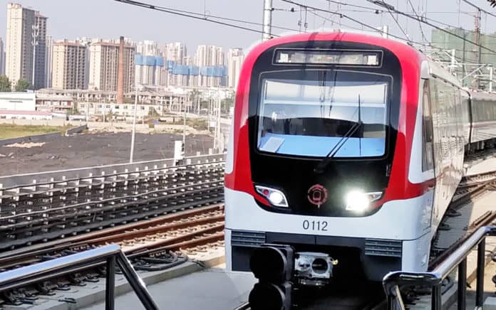 Xuzhou Metro Line 1 train