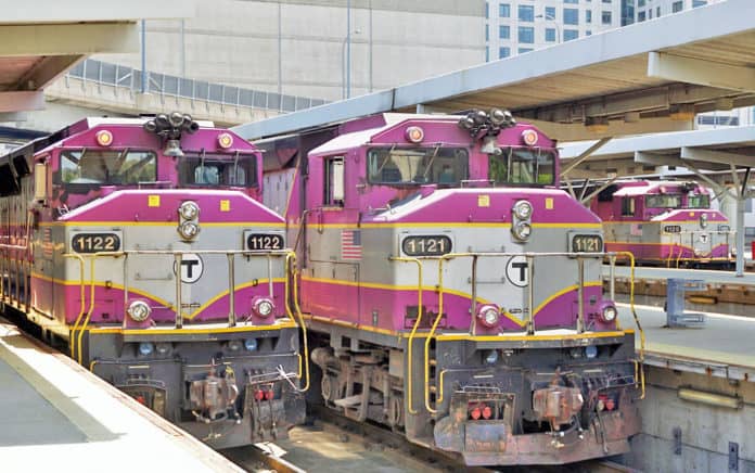 MBTA Commuter Rail trains