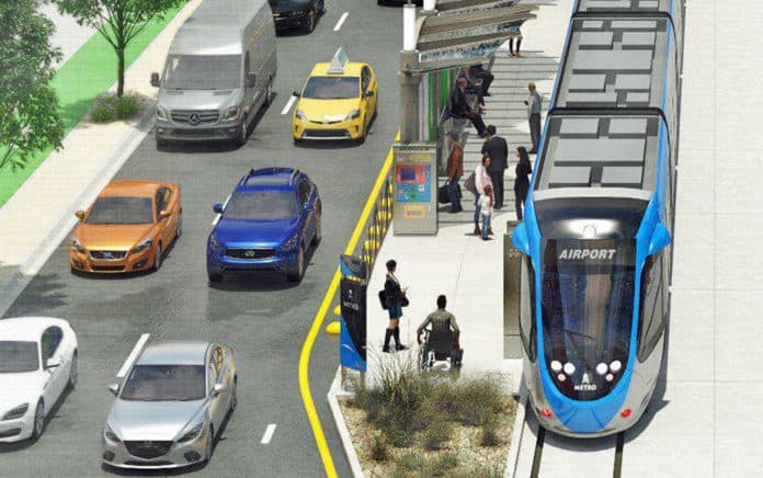 Austin light rail concept