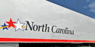 Amtrak North Carolina train