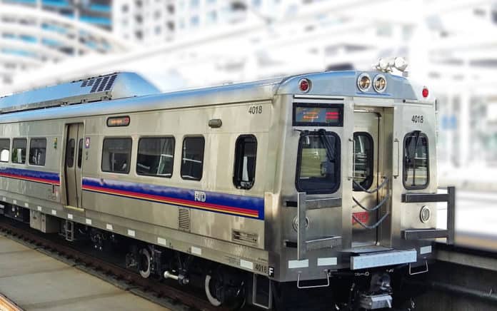 Denver RTD train