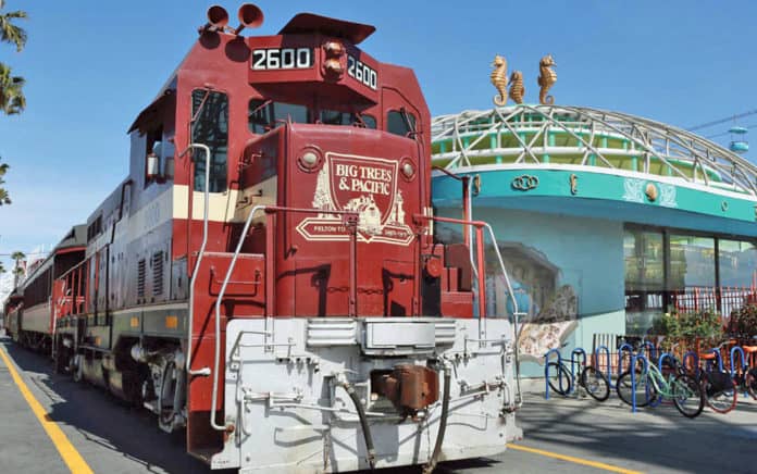 Roaring Camp Railways Santa Cruz beach train