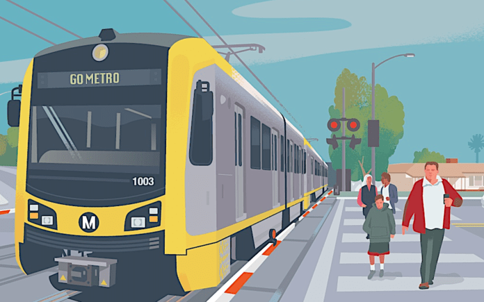 LA Metro rendering