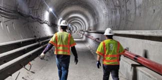 LA Metro connector tunnel