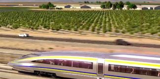 California high-speed train concept