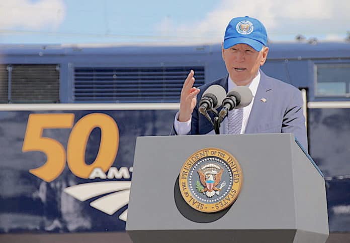 President Biden on Amtrak's 50th anniversary
