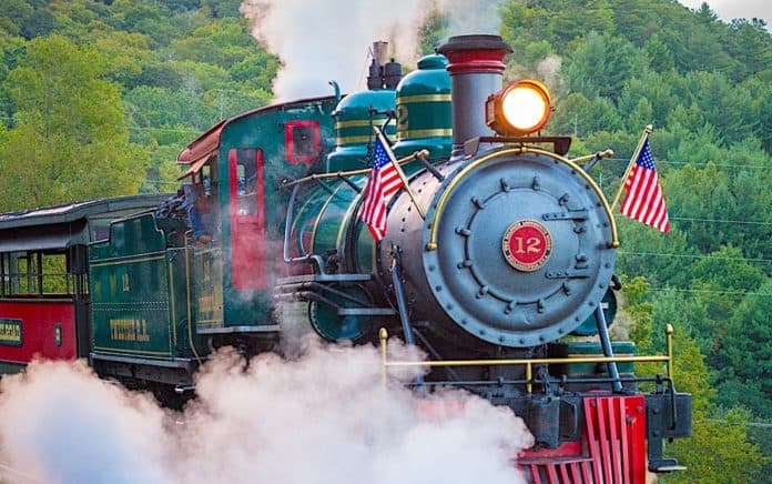 Tweetsie Railroad locomotive