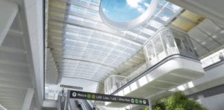 LAX Mdetro station rendering