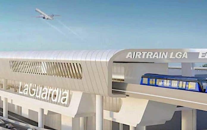 LaGuardia AirTrain terminal concept