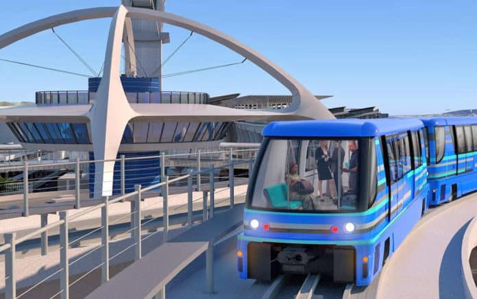 LAX People Mover rendering