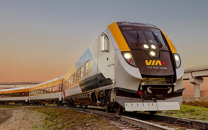 VIA Rail Siemens trainset