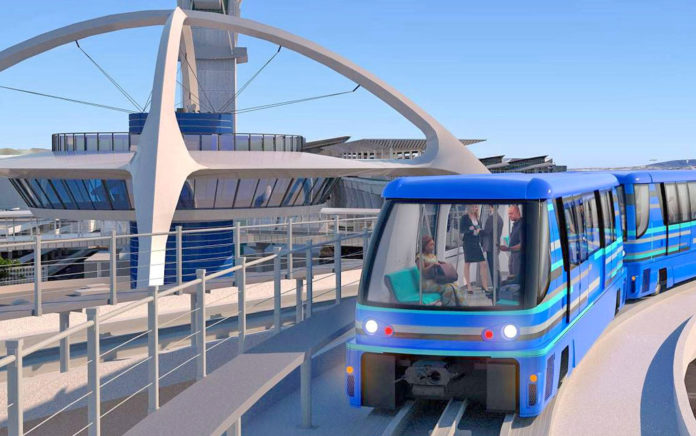 LAX People Mover rendering