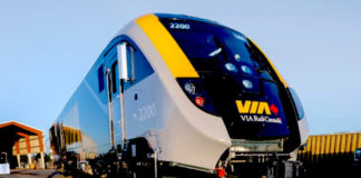 New VIA Rail Siemens trainset