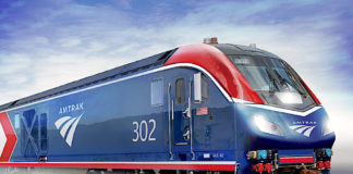 Amtrak Siemens Charger rendering