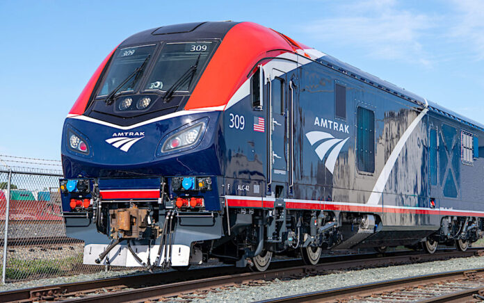 Amtrak ALC42 locomotive