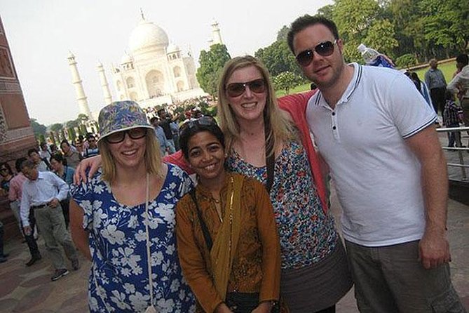 Taj Mahal Day Tour by Gatimaan Express Train - First Stop: The Majestic Taj Mahal