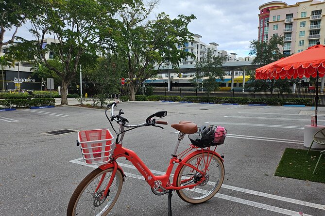 Ft. Lauderdale Brightline Train to Palm Beach & 3hr Ebike Rental - Iconic Places and Hidden Gems