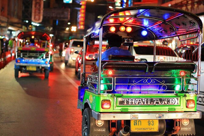 Private Bangkok Night City Tour by Tuk-Tuk with Thai Food - Frequently Asked Questions