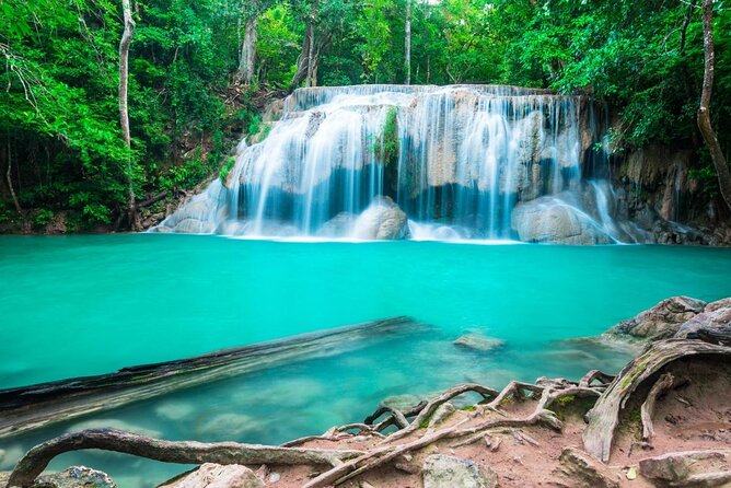 Erawan Waterfall & Train Tour from Kanchanaburi – Full Day - Key Points