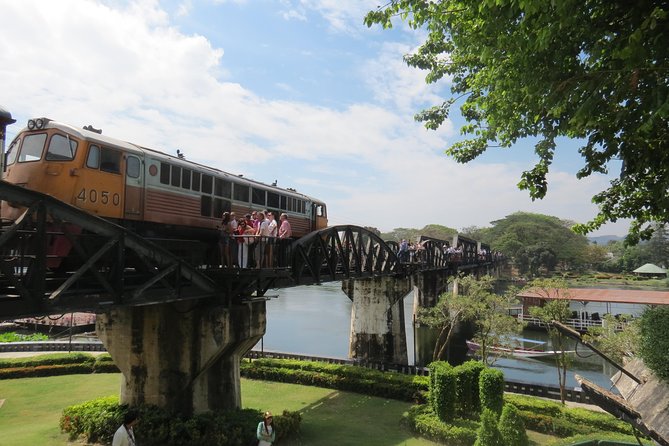 Bridge over River Kwai and Hellfire Pass Tour with Train Ride - Key Points