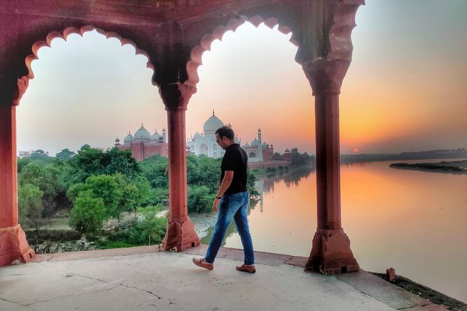 Walk Beyond Taj Mahal with Sunset View From A Secret Point - An Introduction to the Tour